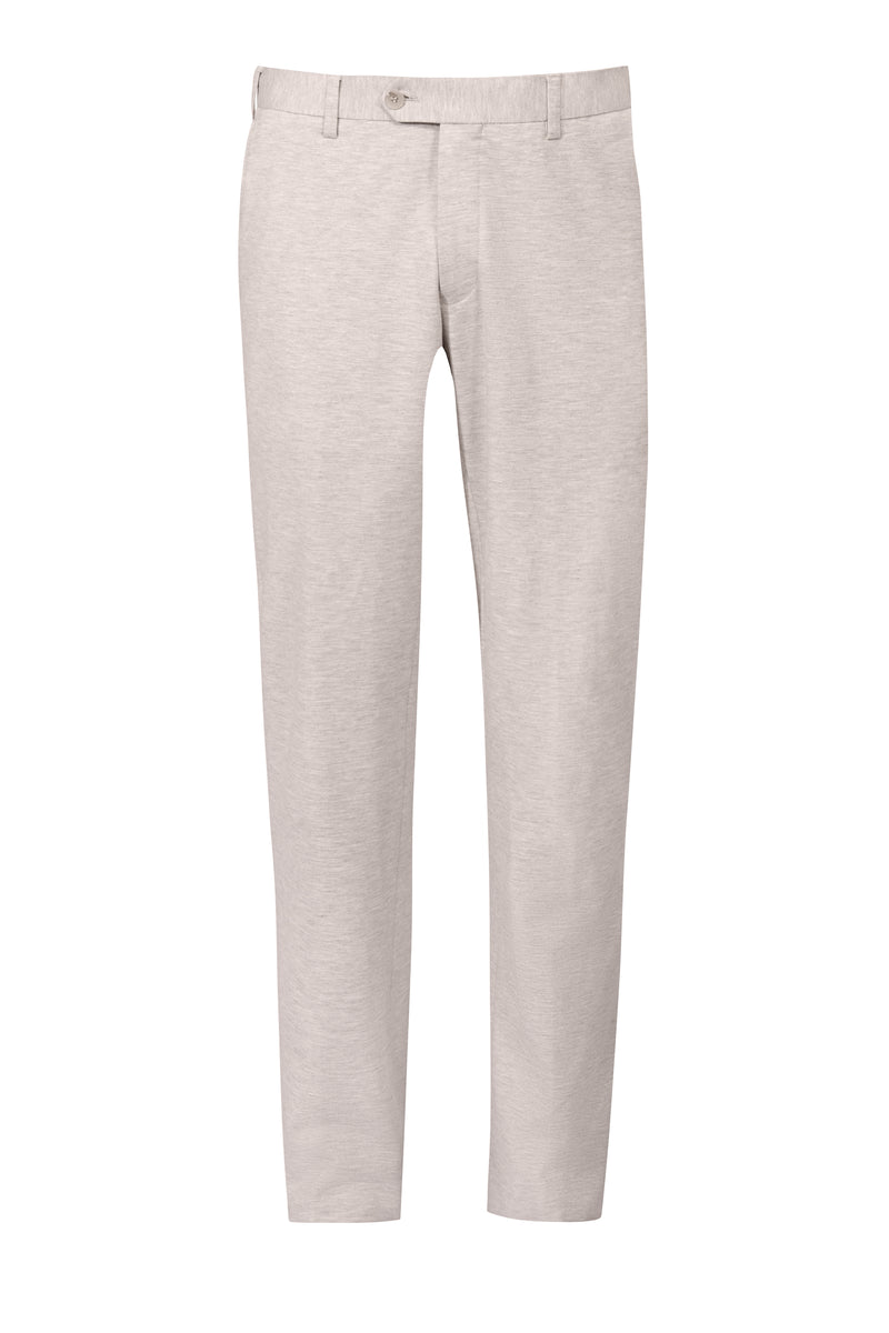 Beige Jogger Chinos