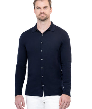 Navy Shirt Long Sleeve