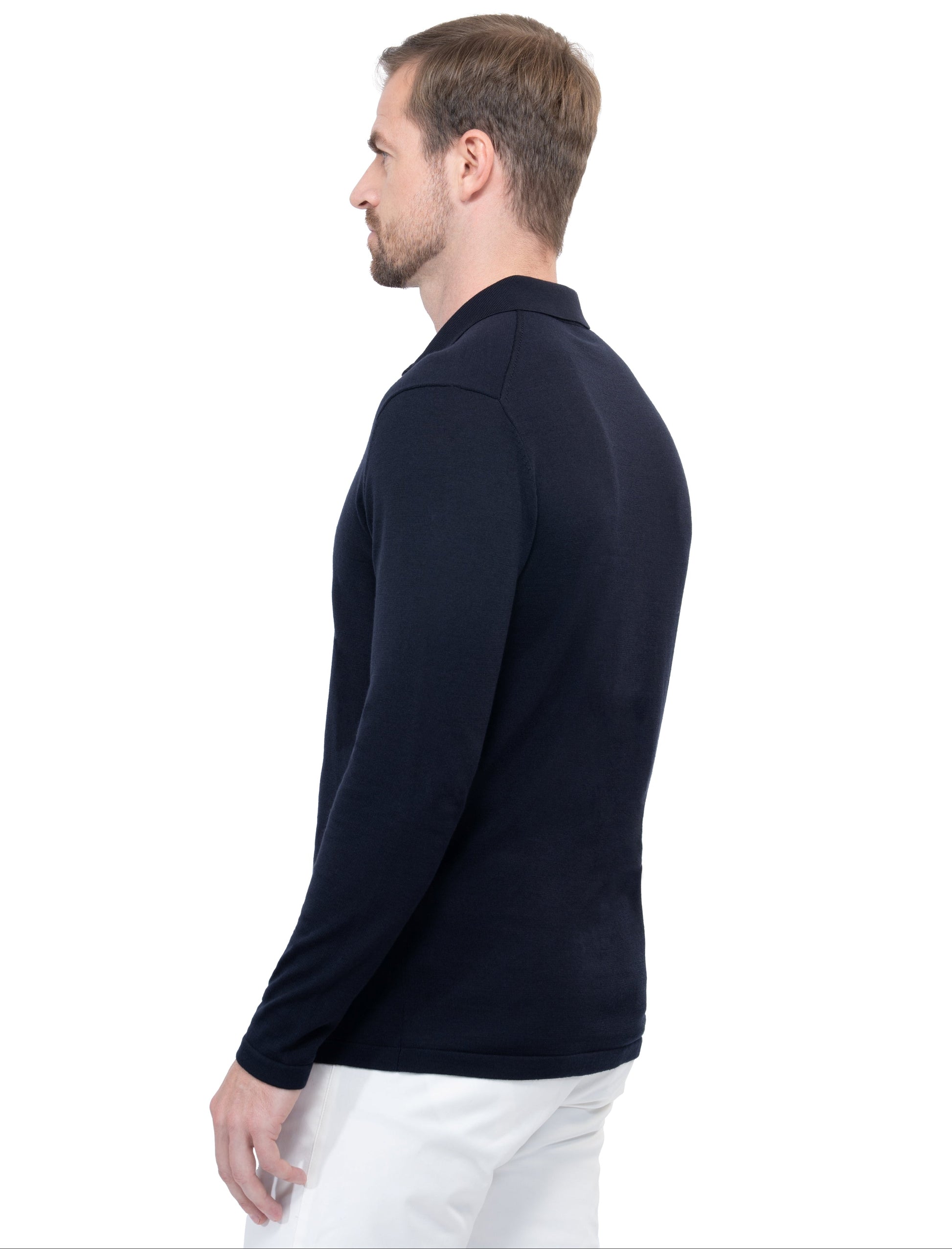 Navy Shirt Long Sleeve