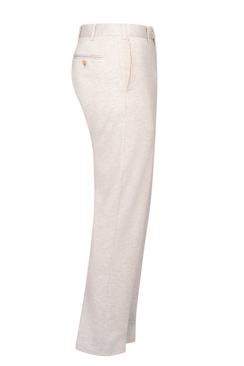 Beige Jogger Chinos