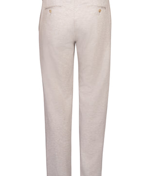 Beige Jogger Chinos