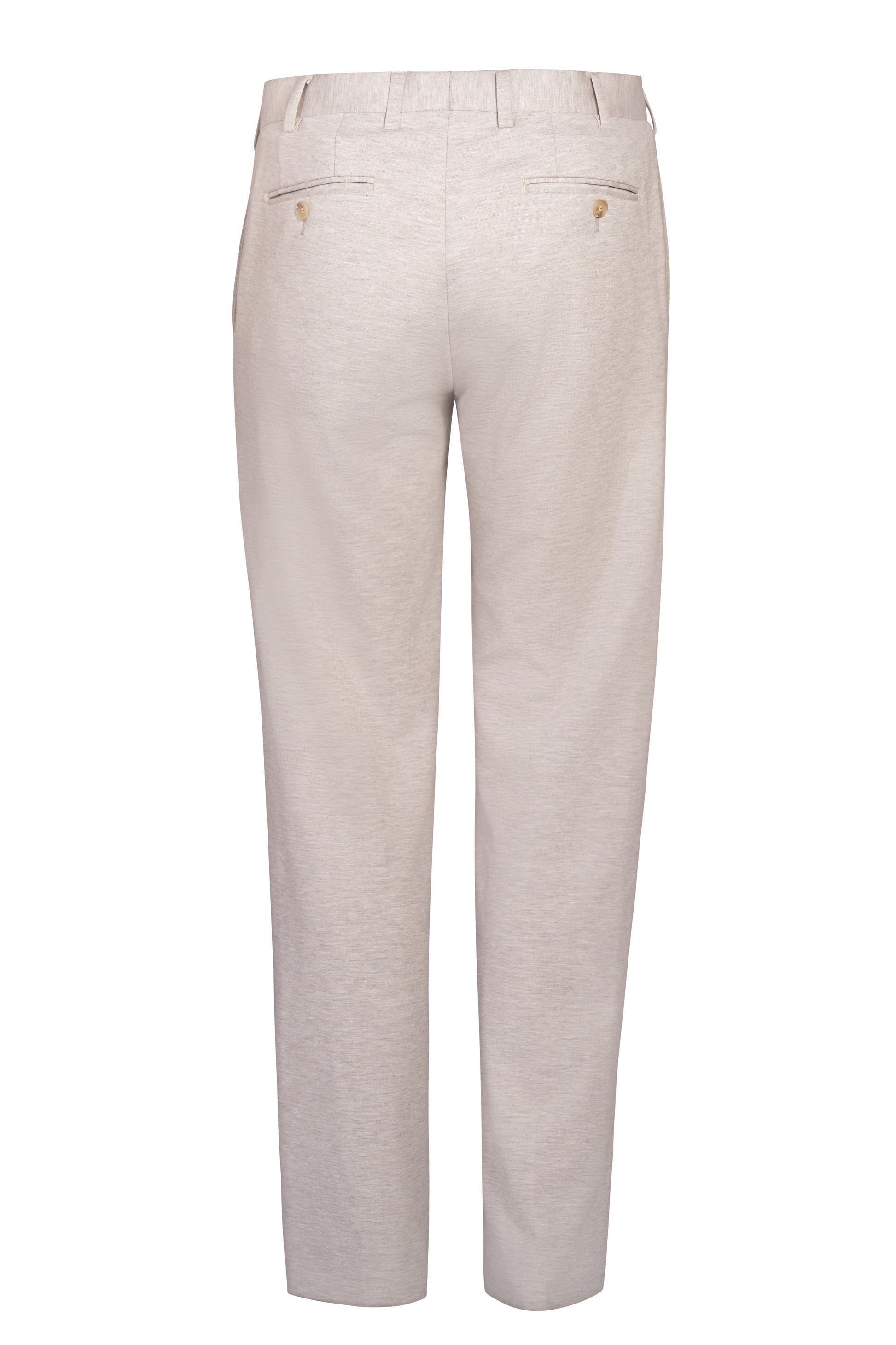 Beige Jogger Chinos