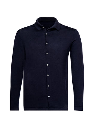 Navy Shirt Long Sleeve