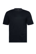 Black Round Neck T shirt Cotton