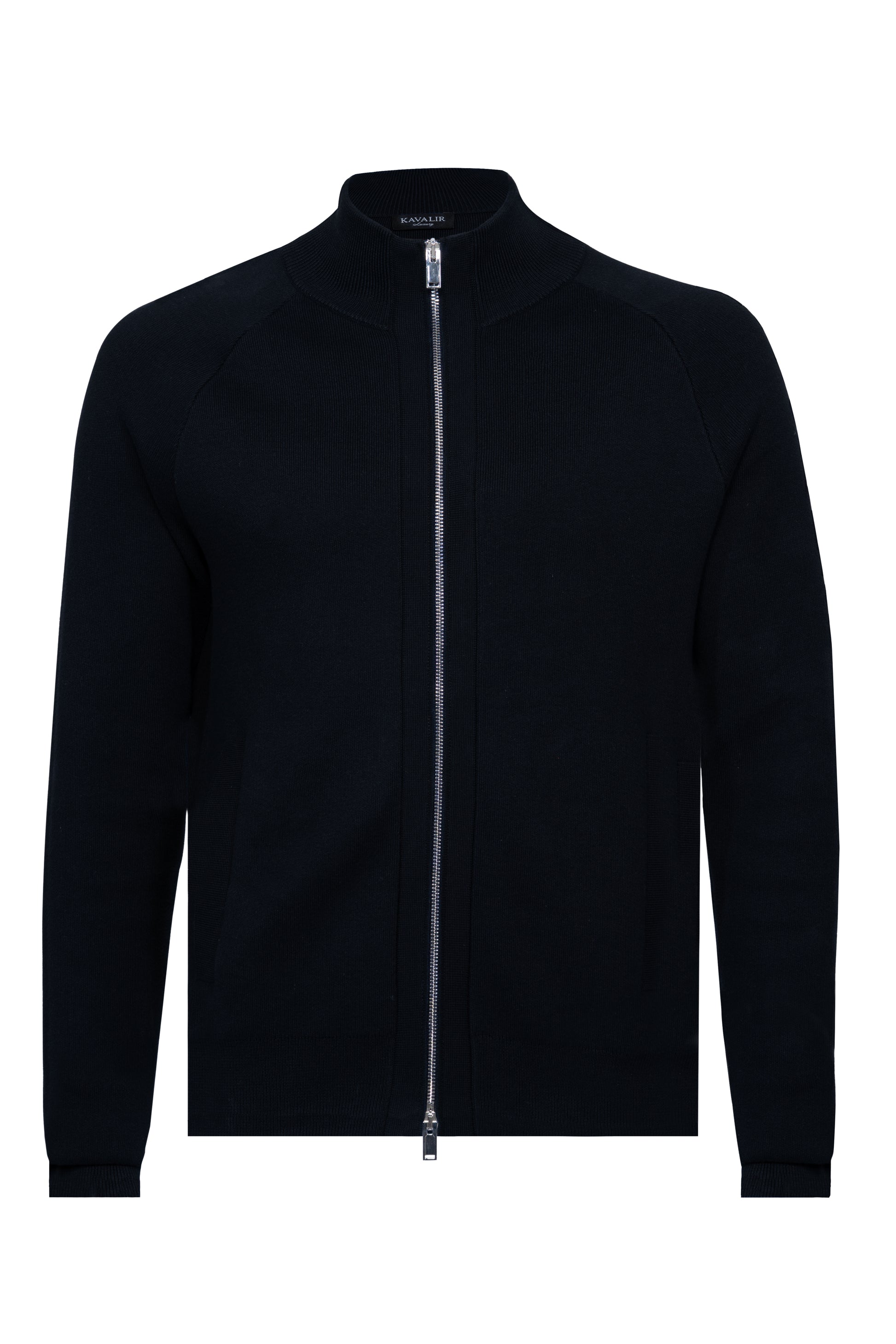 Sweater Zip Navy Blue