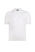 Ivory Polo Button Cotton