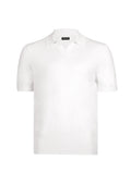 Ivory Polo Buttonless Cotton