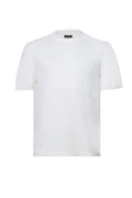 Ivory Round Neck T shirt Cotton
